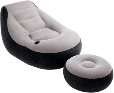 Preview: Intex Ultra Lounge Luftsessel mit Fussstütze